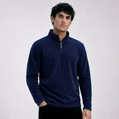 ROLY - Polera micropolar manga larga hombre