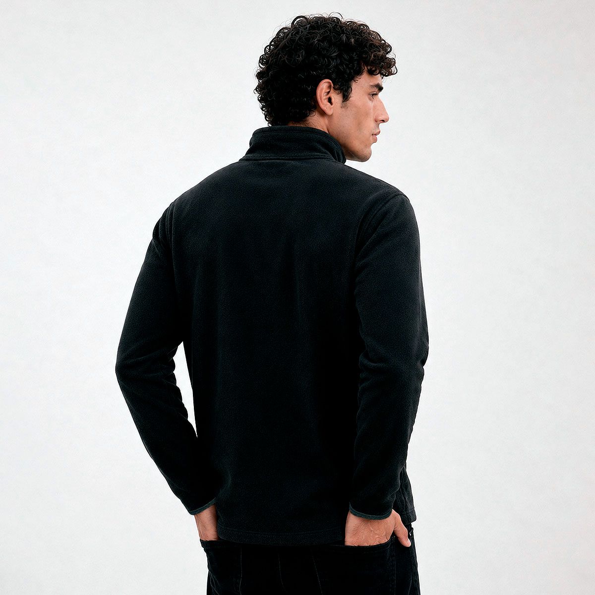 ROLY - Polera micropolar manga larga hombre