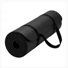 DALI - Mat de Yoga 8mm Antideslizante 183x60 cm con Bolso Color Negro