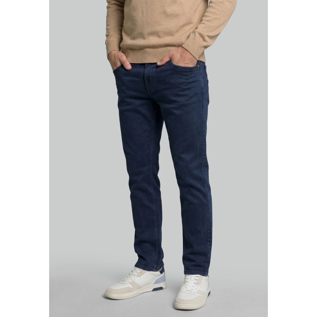 NEW MAN - Pantalón Belfast Navy New Man