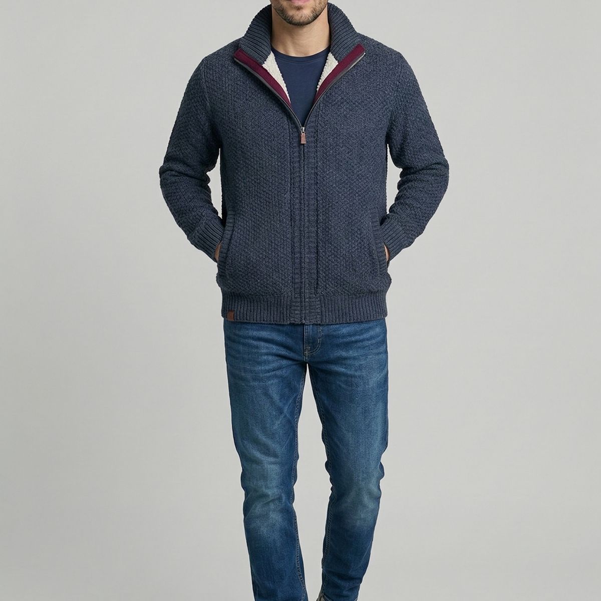 FEROUCH - Sweater Clearwater Graphito Melange Ferouch