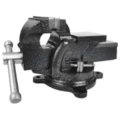 GENERICO - Tornillo De Banco Mecánico 5pulgada 125mm Fuerza 900kg Gris