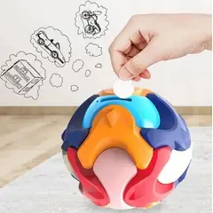 GENERICO - Juguete pelota didactica esfera 3d Rompecabezas alcancía 16.5cm