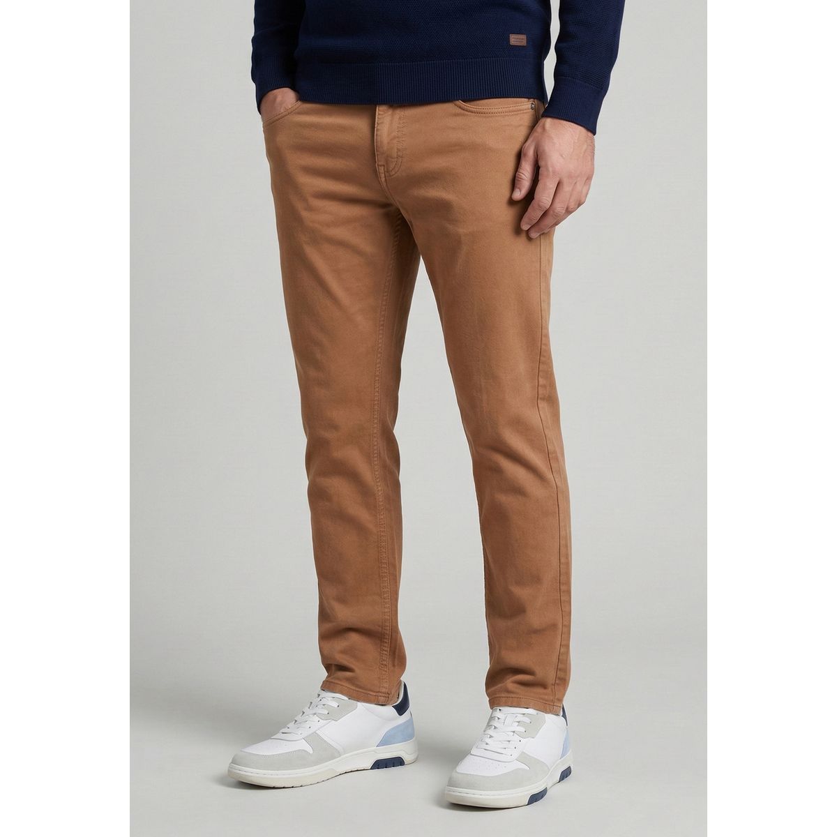 NEW MAN - Pantalón Belfast Camel New Man