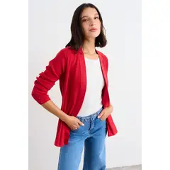IO - Chaleco Liso Mujer Rojo