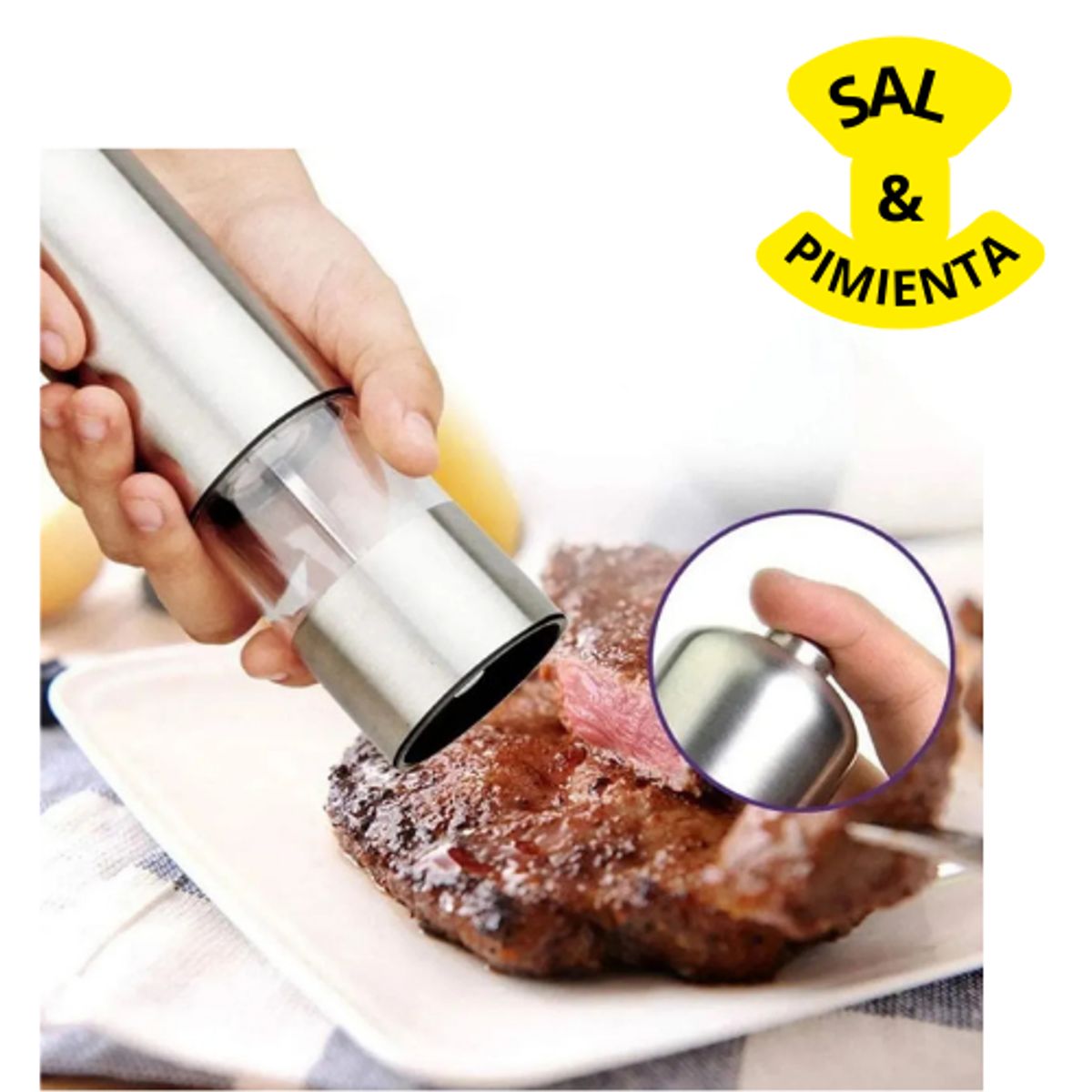 MOVI - Molinillo para Pimienta Sal y Especias