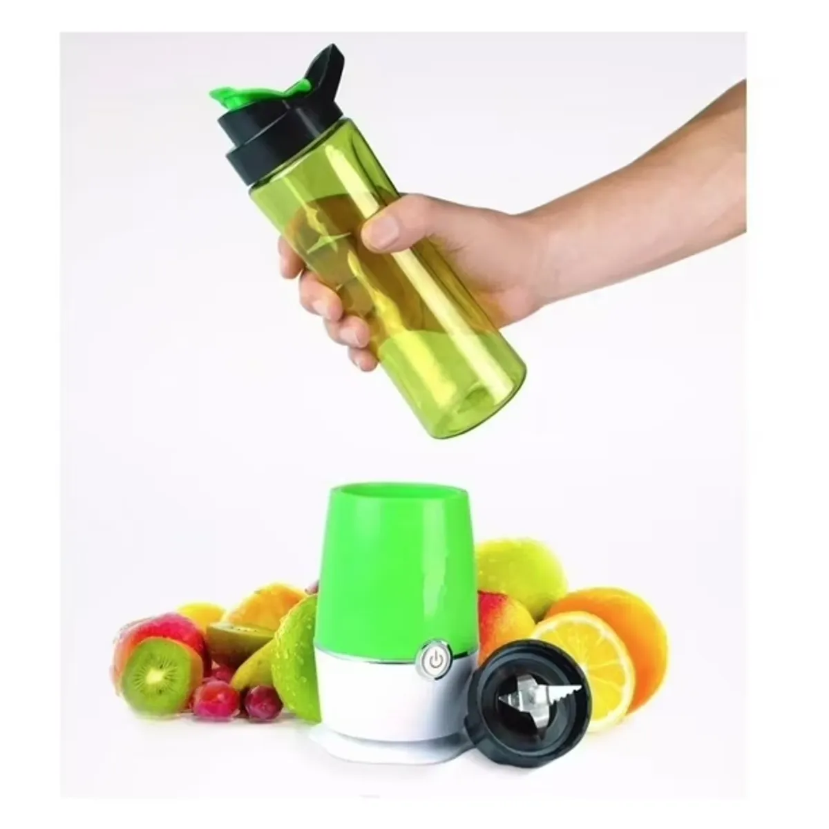 MOVI - Licuadora Personal Portátil Shake n' Take Mini Blender con 2 Vasos Deportivos