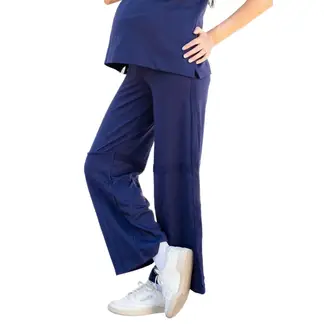 MADREMIA - Pantalón Recto Maternal Cristi Azul
