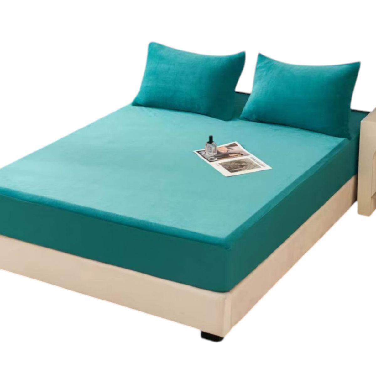 GENERICO - Cubrecolchon Plush Impermeable 1.5