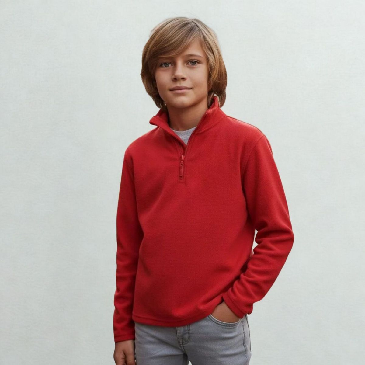 ROLY - Polera micropolar manga larga niño