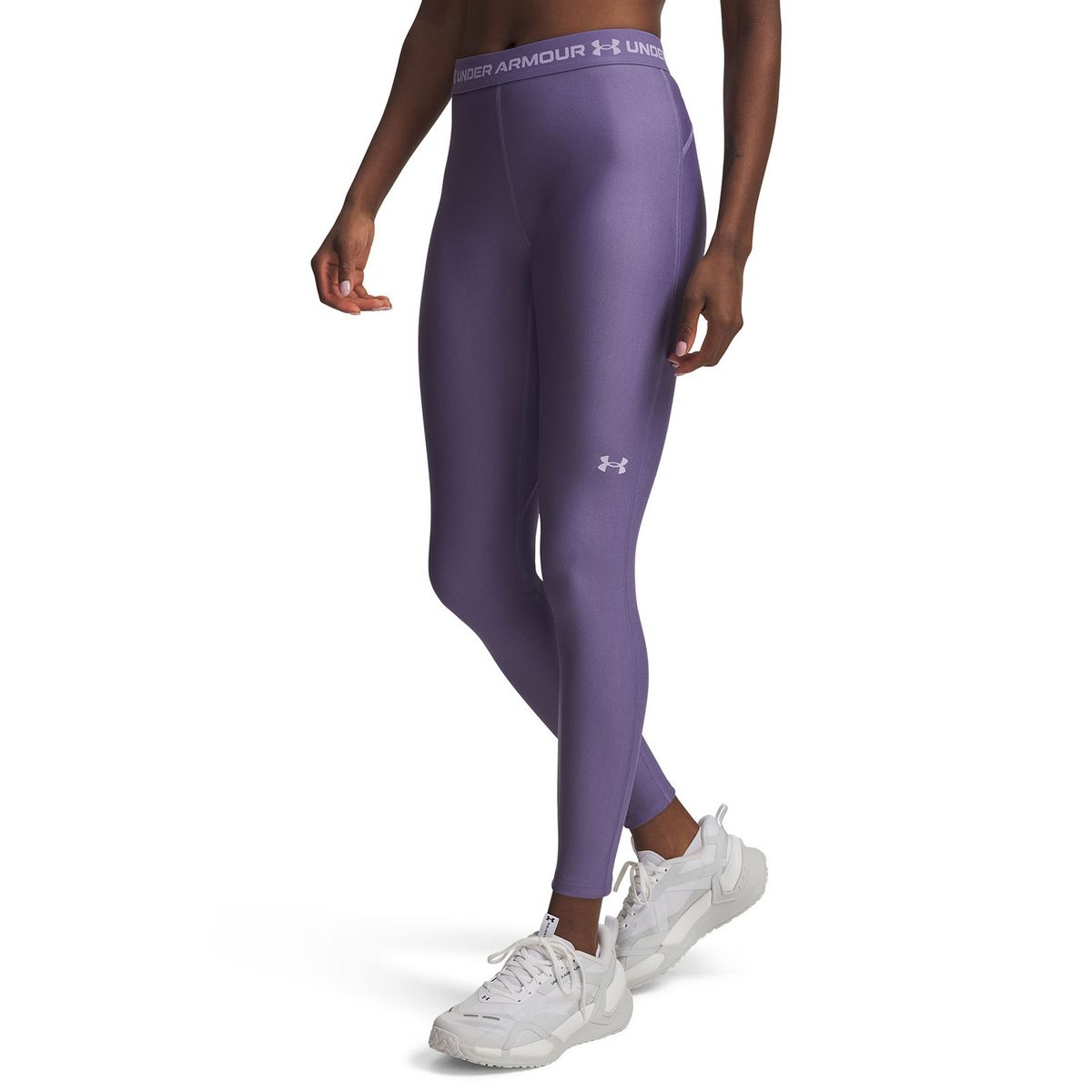 UNDER ARMOUR - Calza Mujer Heatgear Legging Morado UNDER ARMOUR