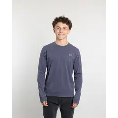 POLEMIC - Polera manga larga juvenil tela procesada