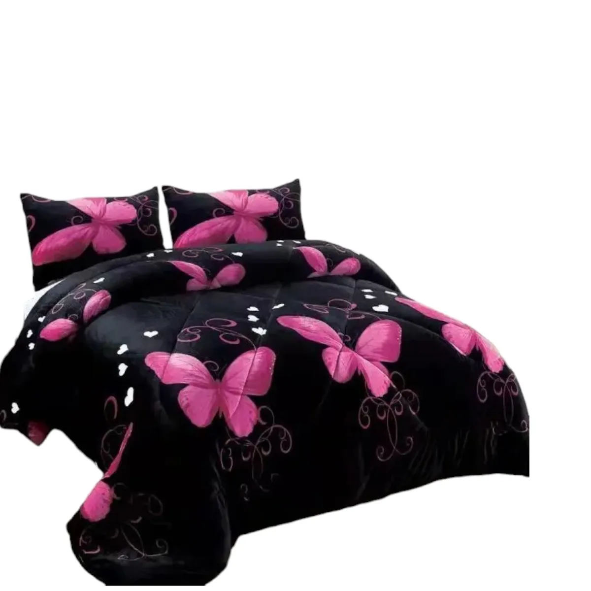 GENERICO - Cobertor Plush Extra Suave plaza y media  Ideal para Invierno