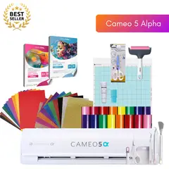 SILHOUETTE - PLOTTER CAMEO 5 ALPHA + INSUMOS CC68