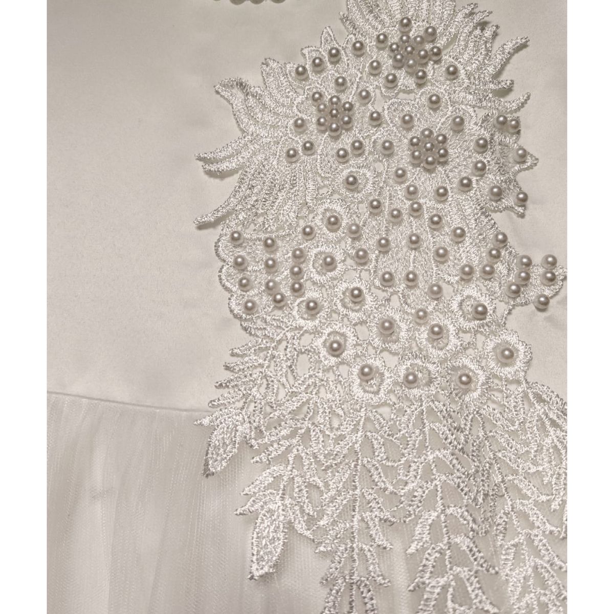 ALMA & DECO - Vestido Bautizo Paje Fiesta Modelo Marina Blanco con Lazo Ajustable