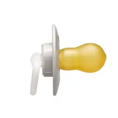 NIP - Chupete de látex natural, etapa 2, 6+ niño,