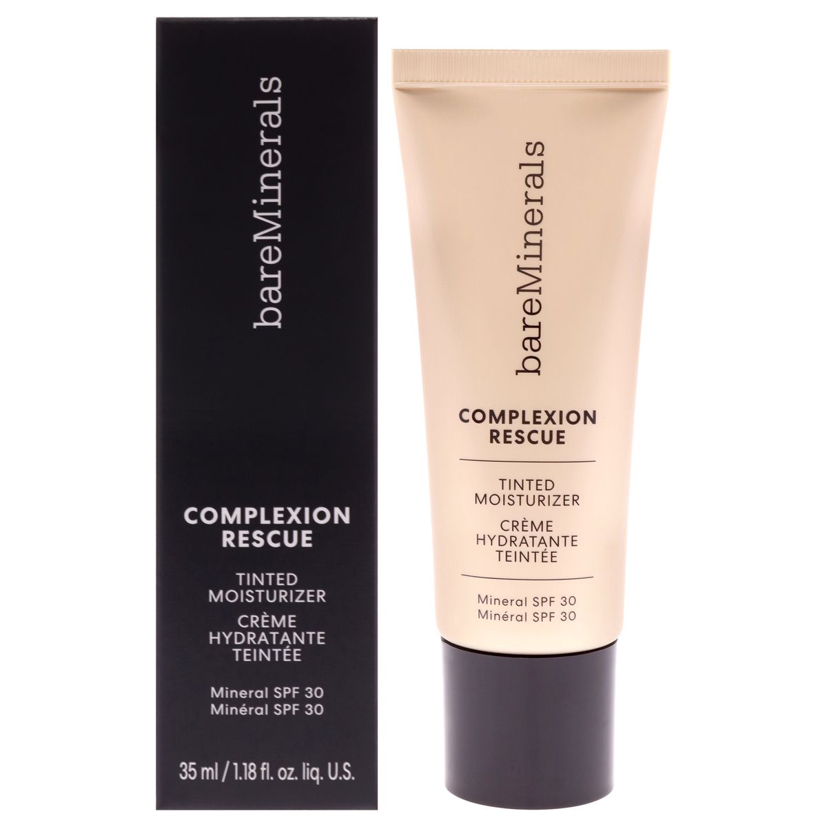 BAREMINERALS - Crema hidratante con color Complexion Rescue SPF 30 - 03 Crema de mantequilla 35 ml bareMinerals