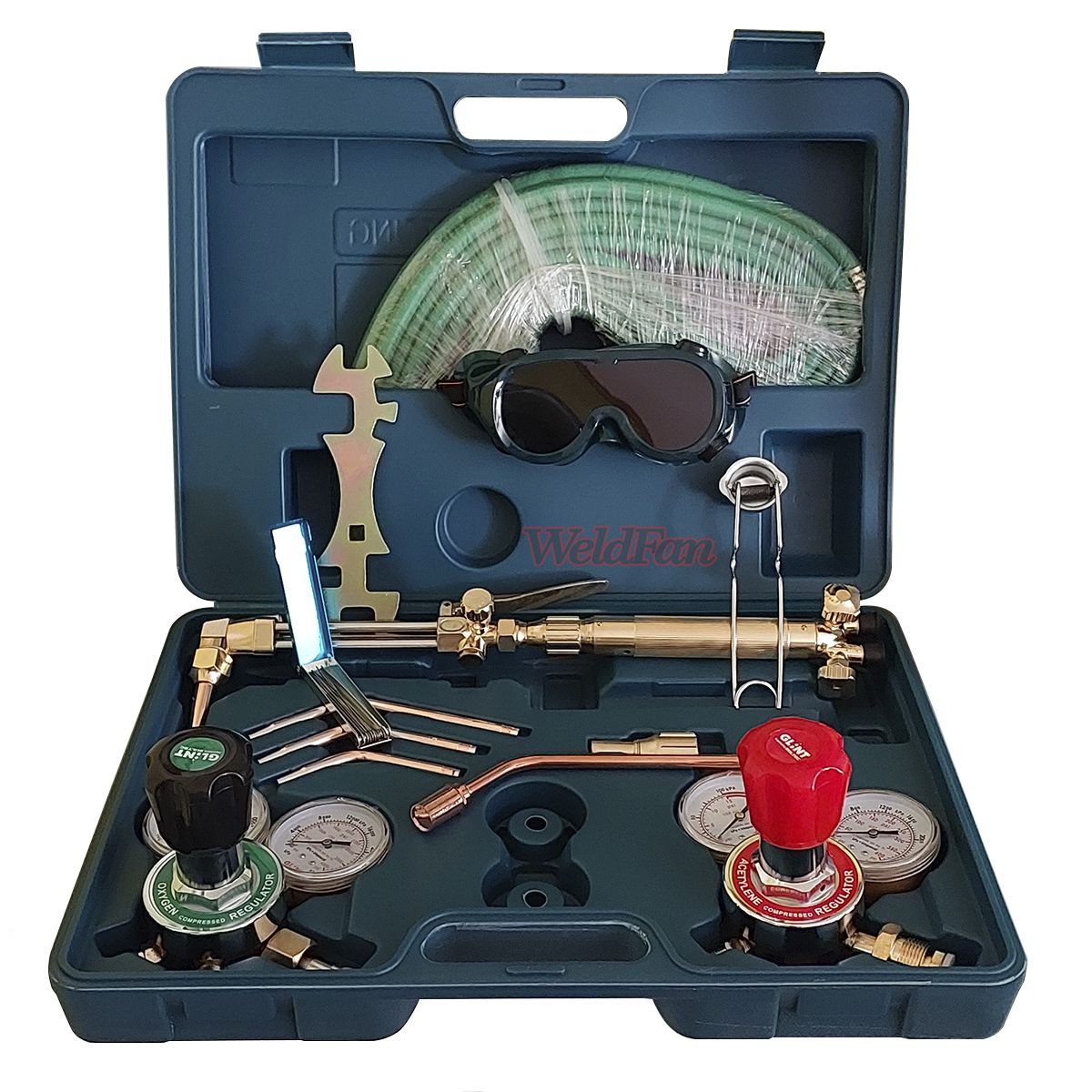 GENERICO - Equipo De Oxicorte Completo maleta Completa De Corte Soldar