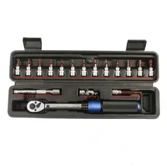 GENERICO - Llave De Torque Profesional 14 Pulgada 5 A 30nm - 18 Piezas