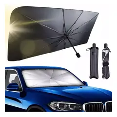 GENERICO - Quitasol Parasol Parabrisas Auto Sombrilla Sol 150x80cm Pro