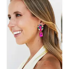 MI PLACARD - Aros Alana Multicolor Fucsia