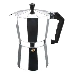 BERGNER - Cafetera 12 Tazas Aluminio Bolonia
