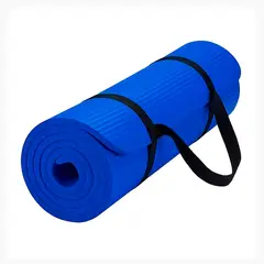 DALI - Mat de Yoga 15mm Antideslizante Extra Grueso 183x60 cm con Bolso Color Azul