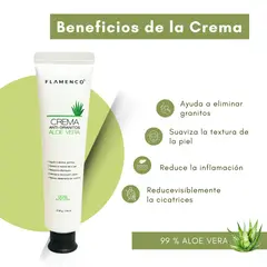FLAMENCO - Crema Aloe Vera Anti Granitos 30g