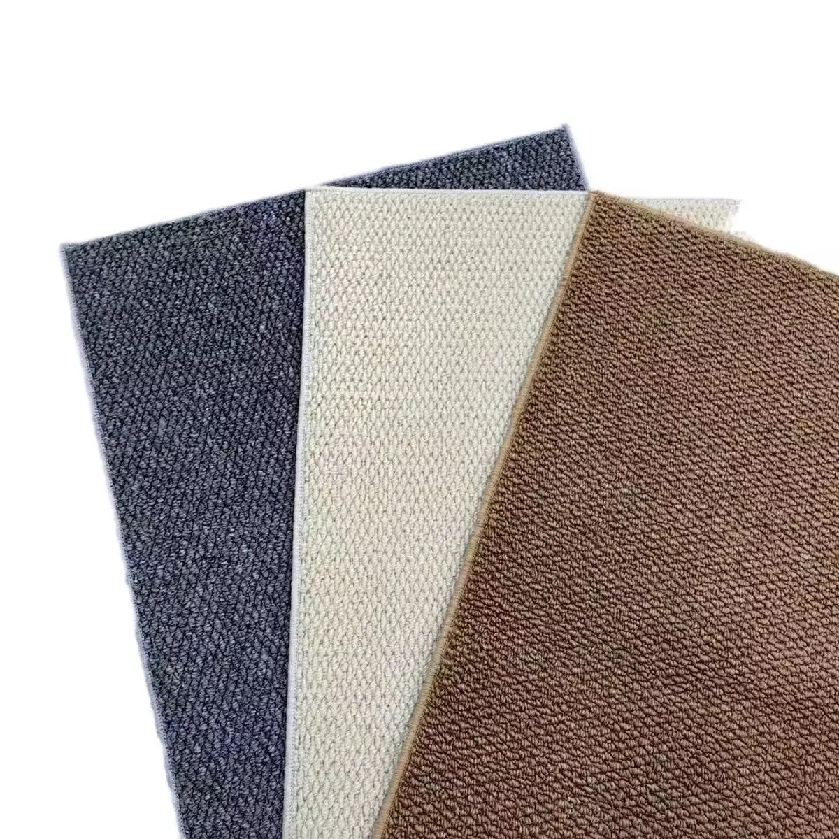 GENERICO - Alfombra Estilo Yute Tejida Para Living Resistente Mascotas 200x240cm  MARRON