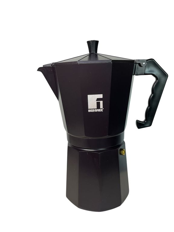 Cafetera Italiana Charcoal Aluminio 12 Tazas