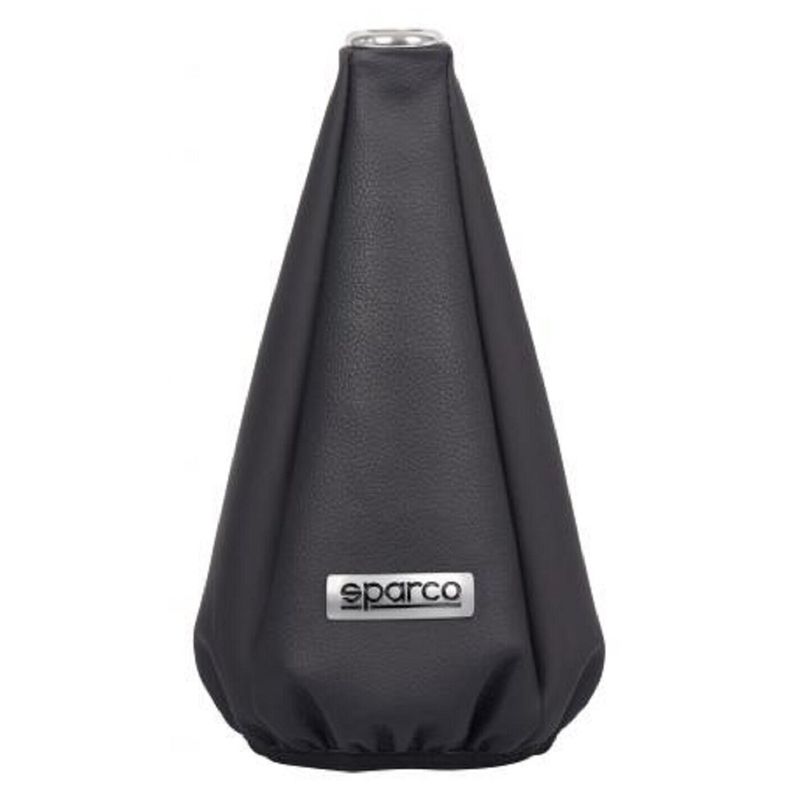 SPARCO - Cubre Palanca Auto Ecocuero Sparco Negro Spg106Bk
