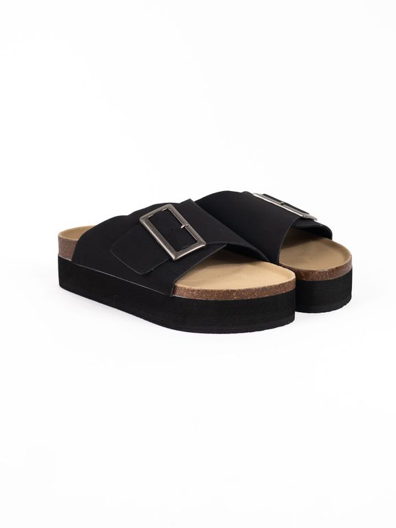 Sandalias Zirama Negro Mujer