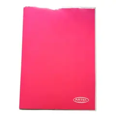 ARTEL - Carpeta con Gusano Rosado