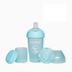 TWISTSHAKE - Mamadera Double Pro 180ml Celeste