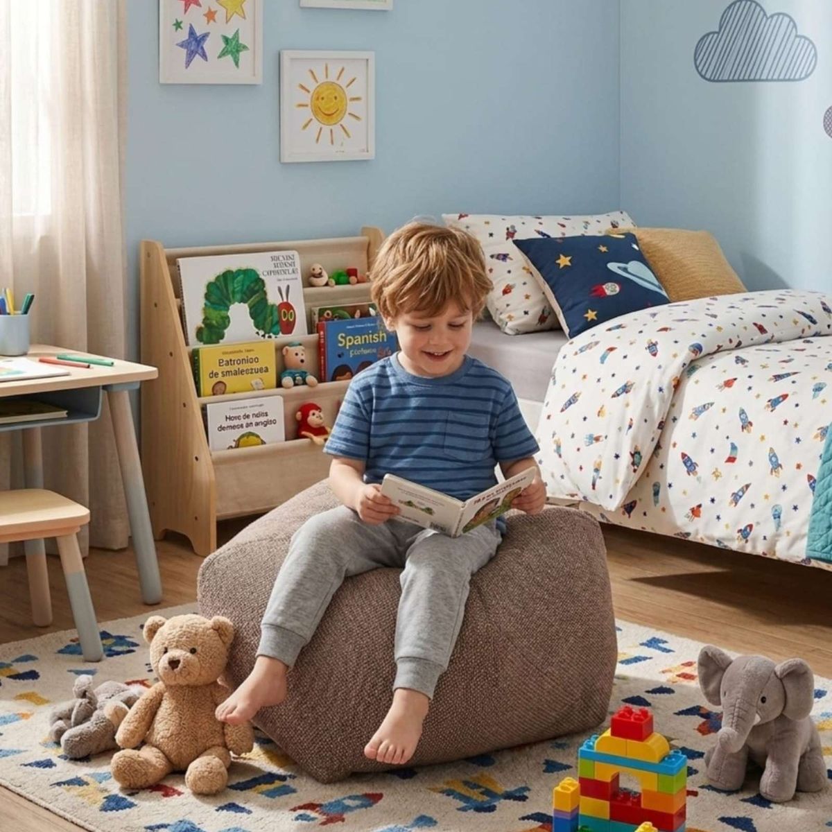 GENERICO - Cojines Sofa De Piso Estilo Japonés Puff Grueso Ultra Firme pack de 2