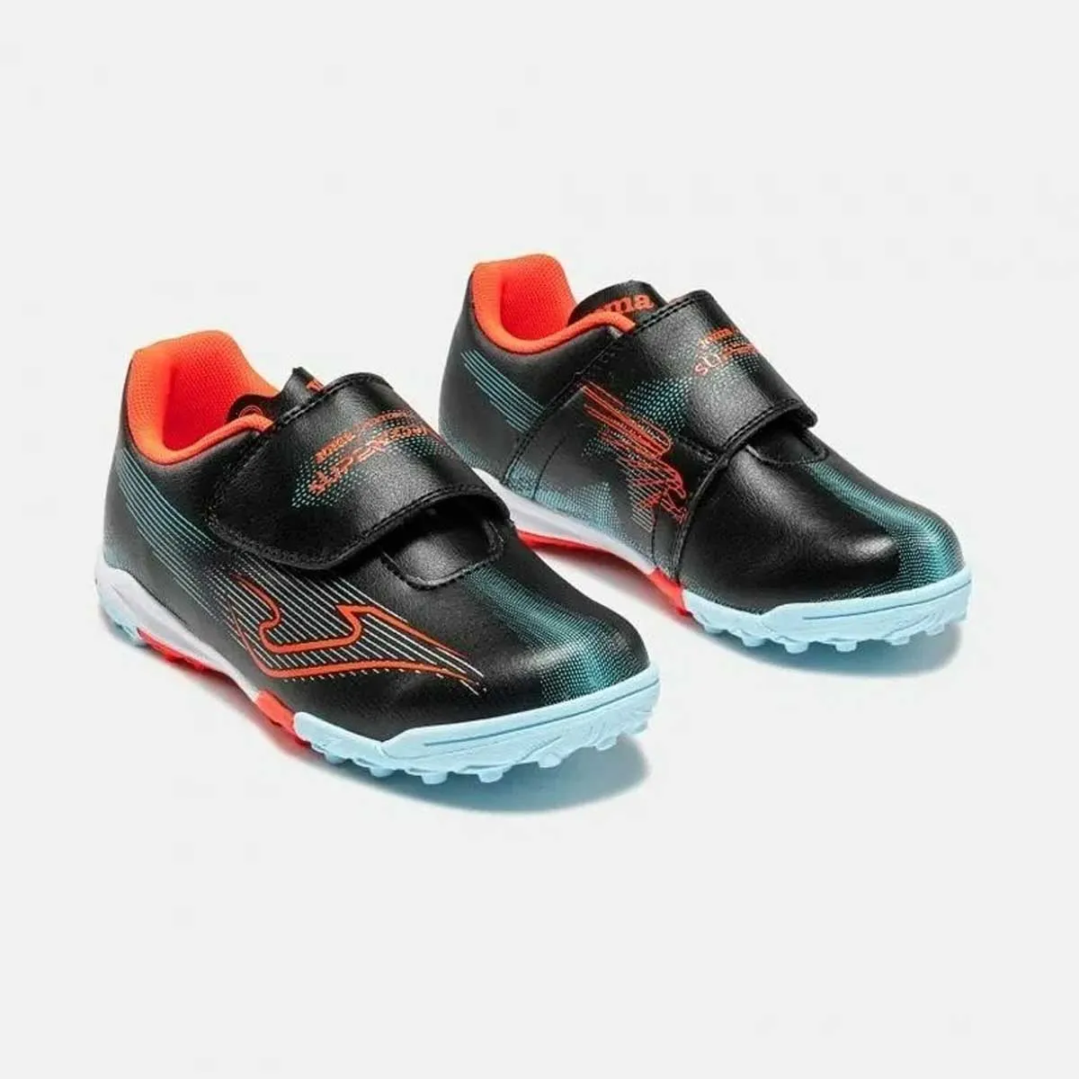 JOMA - Zapatillas Futbolito Niños Joma Supercopa JR 26 Negro