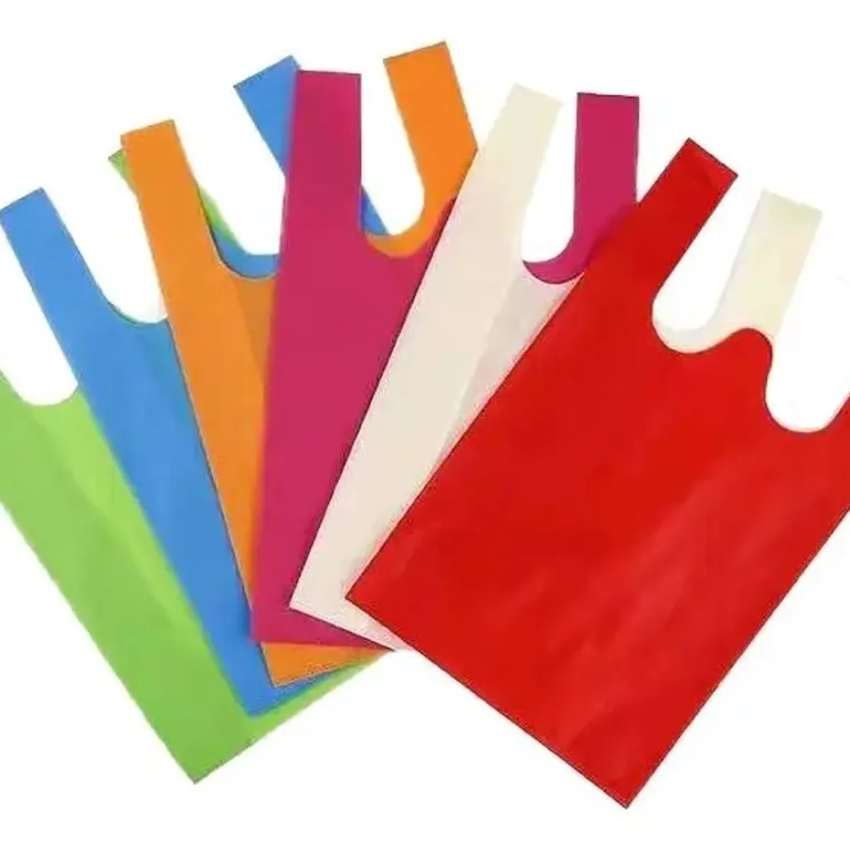 GENERICO - X500 Bolsas Tnt Ecológicas Reutilizable Reciclable 45x65cm 130049