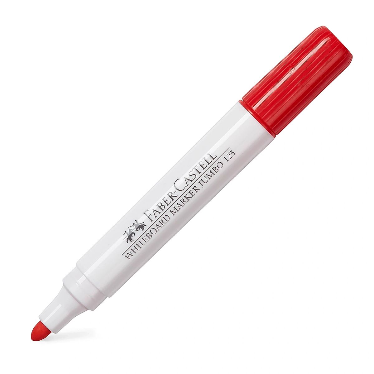 FABER-CASTELL - Plumón de Pizarra JumboFaber-Castell 123 rojo Bl