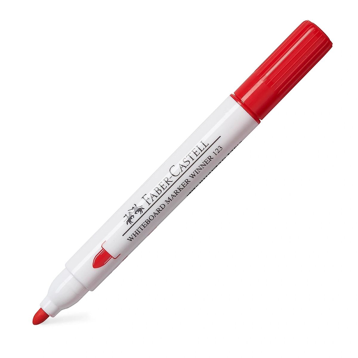 FABER-CASTELL - Plumón de Pizarra Winner 123  Faber-Castell 4mm rojo