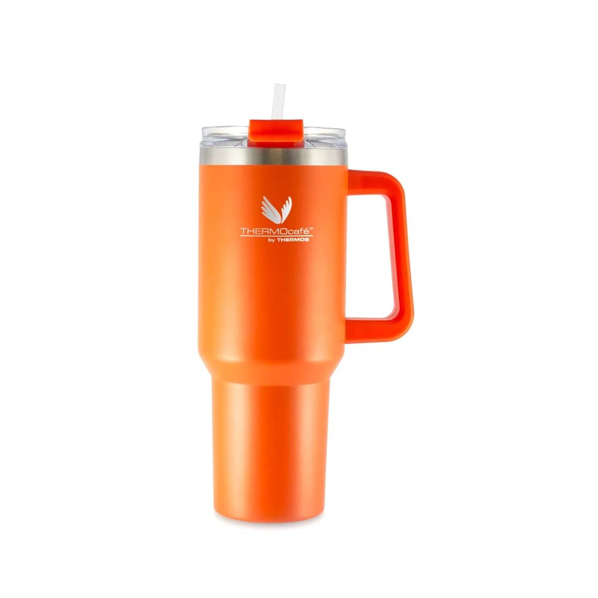 THERMOS - Vaso Termico Quencher Acero Inoxidable 1,2 Lt Sunset Naranja