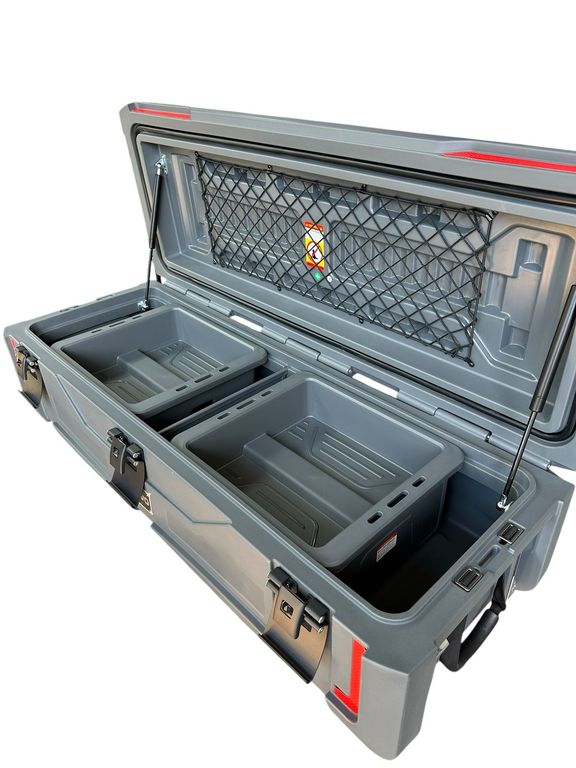 VOLCANO Tool box rotomoldeada TH 110 lt con bombines hidraulicos ...