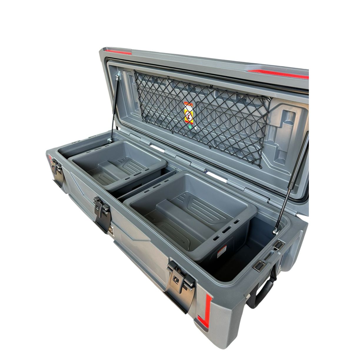 VOLCANO - Tool box rotomoldeada TH 110 lt con bombines hidraulicos - Volcano