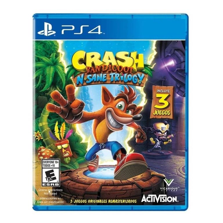 SONY Crash Bandicoot N. Sane Trilogy - Ps4 Juego - Sniper Game