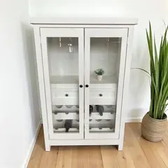 GENERICO - VITRINA MINI BAR BLANCA MGR MUEBLES