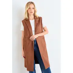 ASH - Tapado Liso Mujer Café