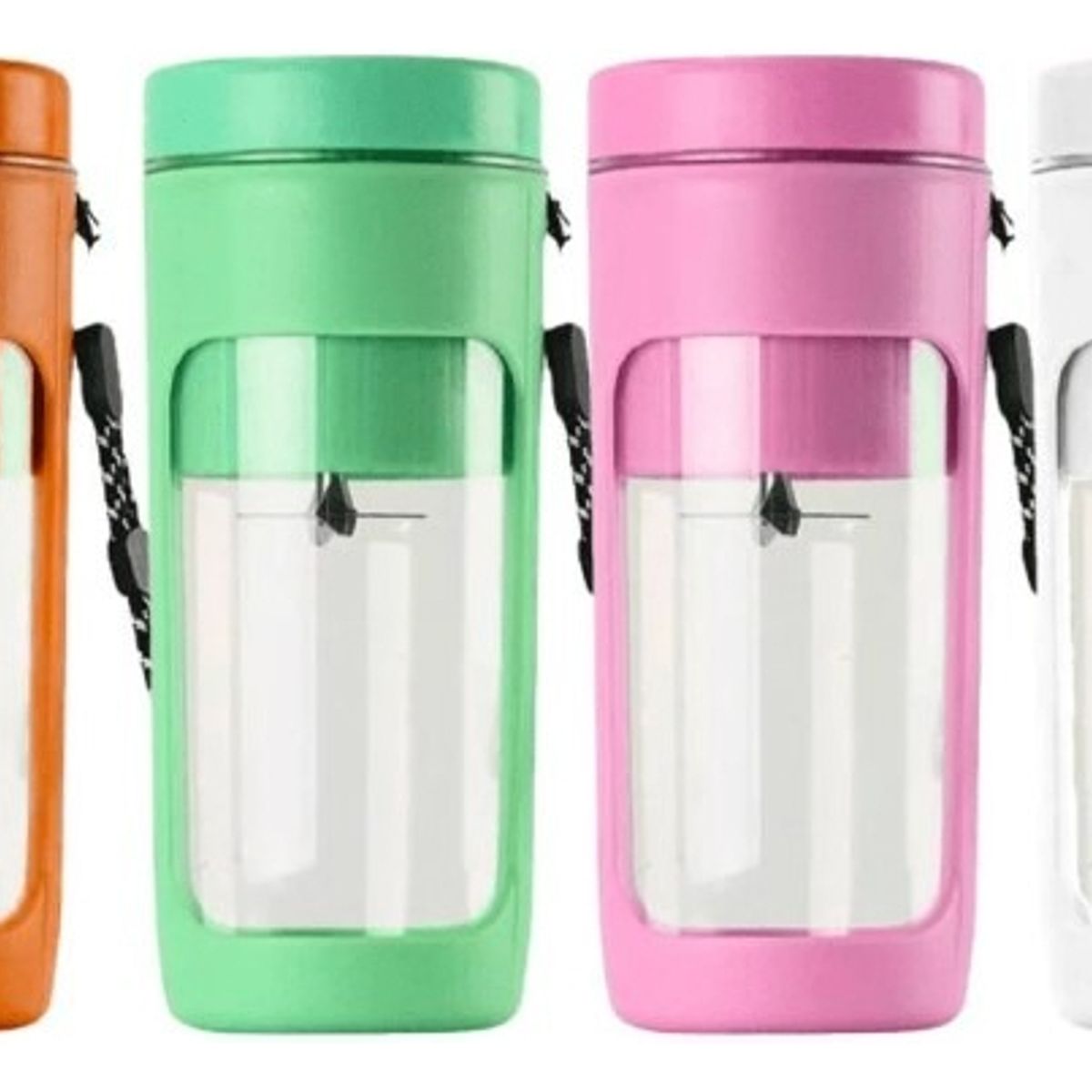 GENERICO - Juguera Batidora Vaso Personal Licuadora Recargable Portatil Color Verde - 262510