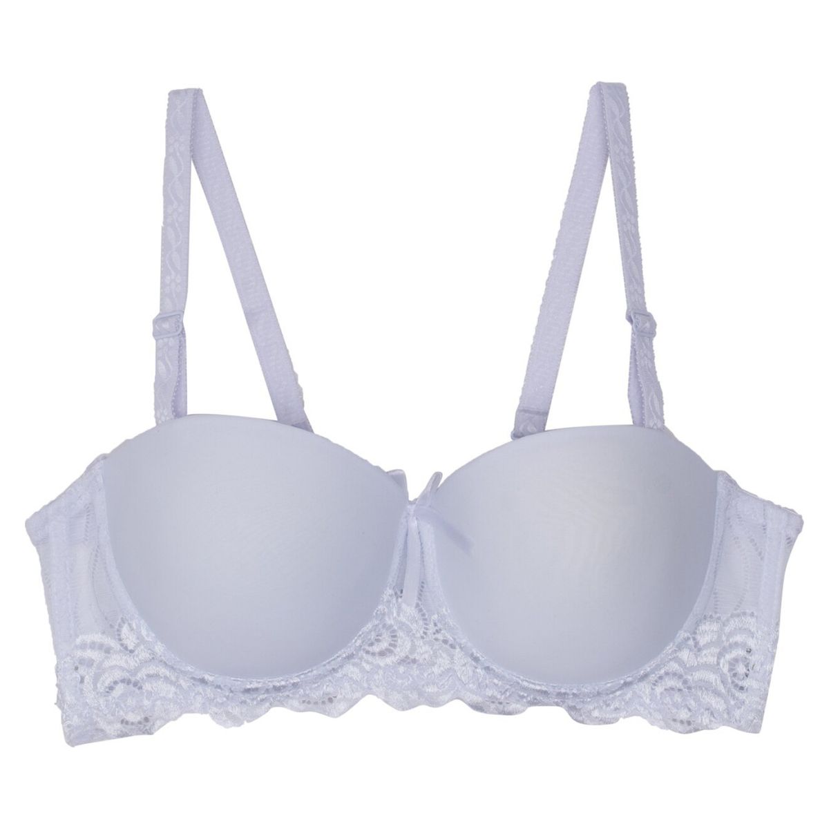 LATINA - Sosténliso Puch Up Blanco