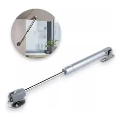 GENERICO - PACK 2 Piston Neumatico Brazo Hidraulico Bombin 120n Cierre Suave Plateado