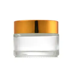 GENERICO - Set 6 Frasco Vidrio Pequeño Cosmetico 30g