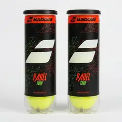 BABOLAT - TOP SALE 2 TARROS PELOTAS PADEL TOUR PREMIUM - 3 UNIDADES POR TARRO
